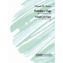 Preludios Y Fuga (Bach) - Manuel Ponce