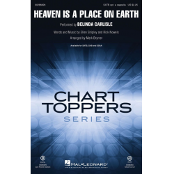 Heaven Is a Place on Earth (SATB) - Ellen Shipley & Rick Nowels / Arr. Mark Brymer