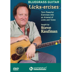Bluegrass Guitar Licks-Ercises - Steve Kaufman