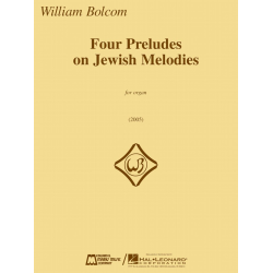 Four Preludes On Jewish Melodies - William Bolcom