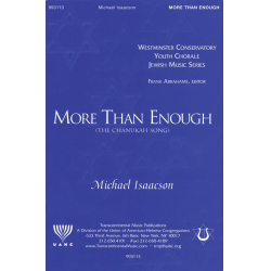 More Than Enough The Chanukah Song - Michael Isaacson