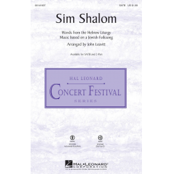 Sim Shalom - John Leavitt
