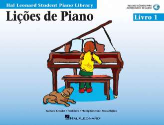 Piano Lessons, Book 1 - Portuguese Edition - Barbara Kreader