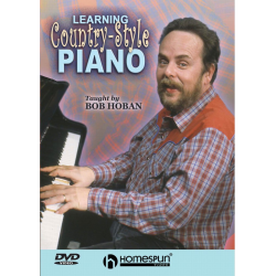 Learning Country-Style Piano DVD-Video -Bob Hoban