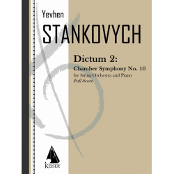 Dictum 2: Chamber Symphony No. 10 - Yevhen Stankovych