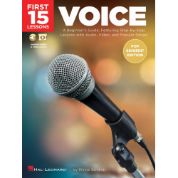 First 15 Lessons - Voice Pop Singers' Edition - Elaine Schmidt