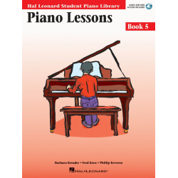 Piano Lessons Book 5 - Book with Online Audio - Barbara Kreader / Arr. Phillip Keveren
