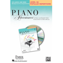 Piano Adventures Level 3A - Popular Repertoire CD - Nancy Faber