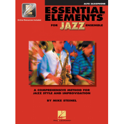 Essential Elements (+2 CD's) : for jazz ensemble - Mike Steinel