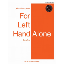 For Left Hand Alone Book 1 - John Thompson