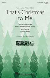 That's Christmas to Me - Kevin Olusola / Arr. Audrey Snyder