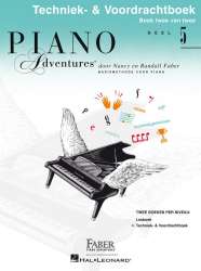 Piano Adventures Techniek- & Voordrachtboek Deel 5 - Nancy Faber