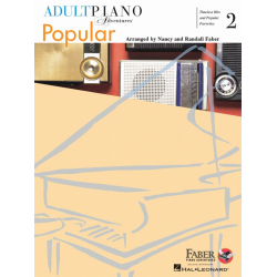 Adult Piano Adventures Popular Book 2 - Nancy Faber