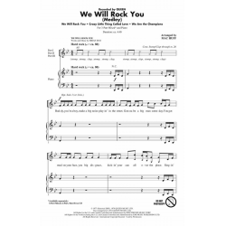 We Will Rock You ShowTrax CD - Freddie Mercury (Queen) / Arr. Mac Huff