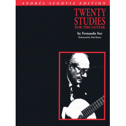 Andres Segovia - 20 Studies for Guitar ( Sor ) - Fernando Sor / Arr. Andrés Segovia y Torres