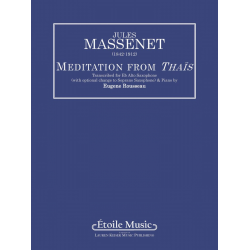 Meditation from Thaïs -Jules Massenet / Arr.Eugène Rousseau