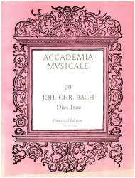 DIES IRAE : FUER SATB SOLI, - Johann Christian Bach