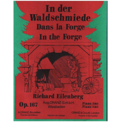 IN DER WALDSCHMIEDE OP.167 - FUER - Richard Eilenberg