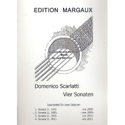 Sonate F-Dur L188 für 2 Gitarren - Domenico Scarlatti