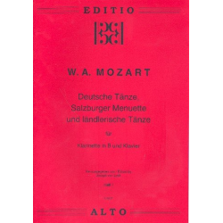 Deutsche Tänze, Salzburger Menuette - Wolfgang Amadeus Mozart