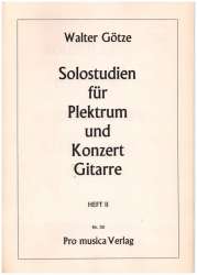 Solostudien für Plektrum- und - Walter Götze
