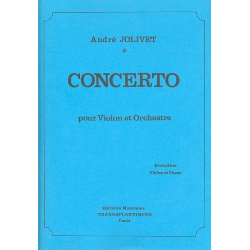 Concerto pour violon et orchestre -André Jolivet