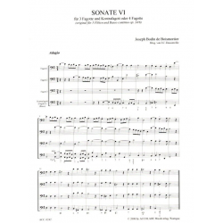 Sonate Vi E-Moll Op. 34, 6 - Joseph Bodin de Boismortier