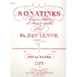 Sonatines vol.2 pour 2 flutes - Francois Devienne