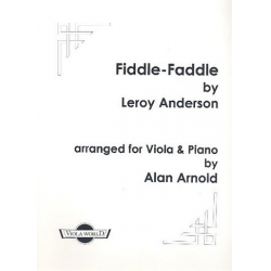 Fiddle-Faddle for viola and piano - Leroy Anderson