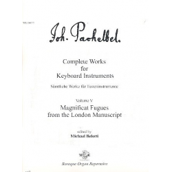 Complete Works for Keyboard Instruments vol.5 -Johann Pachelbel