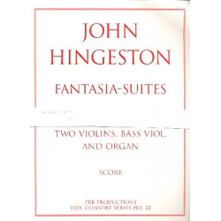 Fantasia-Suites a 3 vol.2 for 3 viols - John Hingeston