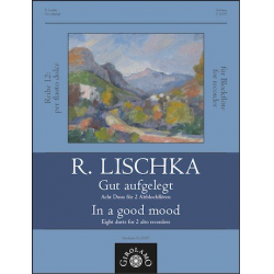 Gut aufgelegt für 2 Altblockflöten - Rainer Lischka