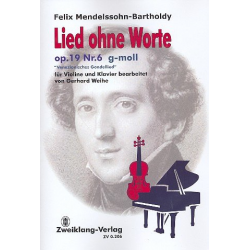 Lied ohne Worte g-Moll op.19,6 - Felix Mendelssohn-Bartholdy