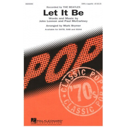 Let It Be - John Lennon / Arr. Mark Brymer