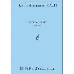 C.P.E. Bach : Solfeggietto Piano -Carl Philipp Emanuel Bach