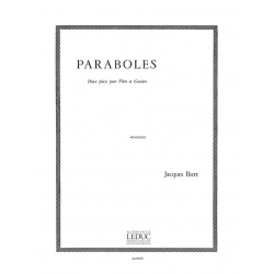 Paraboles : 2 pièces pour -Jacques Ibert