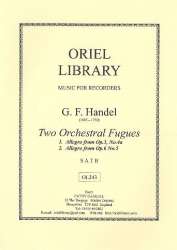 2 orchestral fugues - Georg Friedrich Händel (George Frederic Handel)