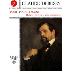 Pour piano 4 mains  3 pièces - Claude Achille Debussy