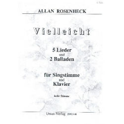 Vielleicht 5 Lieder und Balladen - Allan Rosenheck
