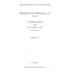 12 Sonaten op.2 Band 2 (Nr.4-6) (+CD) - Benedetto Marcello