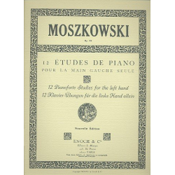 12 études de piano op.92 - Moritz Moszkowski