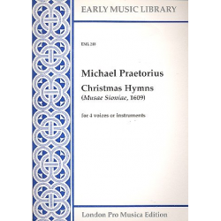 Christmas Hymns for 4 voices - Michael Praetorius