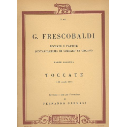 Toccate dal secondo libro -Girolamo Frescobaldi