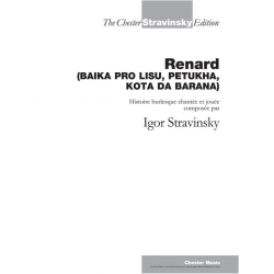 CH73084 Renard -Igor Strawinsky