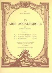 15 arie accademiche Band 1 (Nr.1-3) - Luigi Boccherini
