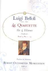 45 Quartette Band 1 (Nr.1-23) - Belloli Agostino