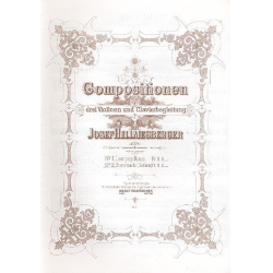 Serenade für 3 Violinen und Klavier -Joseph Hellmesberger