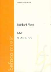 Ballade für Oboe und Harfe - Reinhard Pfundt