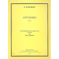 Ave Maria op.52 pour saxophone - Franz Schubert