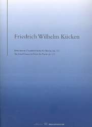10 kleine Charakterstücke op.113 - Friedrich Wilhelm Kücken